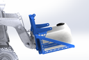 SOLAR CLEANING SKID STEER SUNBRUSH ADAPTOR
