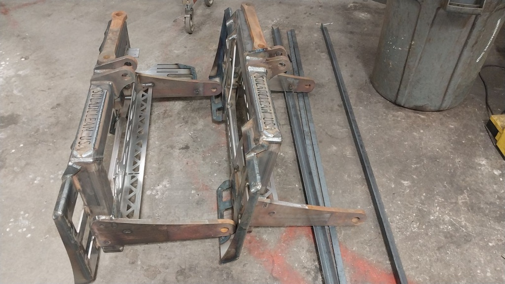 CNC MACHINE SHOP FABRICATION WATERJET CAD DESIGN ENGINEERING LAS VEGAS HENDERSON NV SOLARCLEAN WATER TANK SOLAR CLEAN ADAPTER METAL FABRICATION